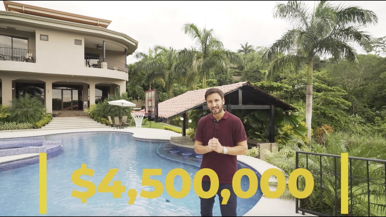 $4.5m Mega Mansion in Costa Rica (22 Bedrooms / 28 Bathrooms)