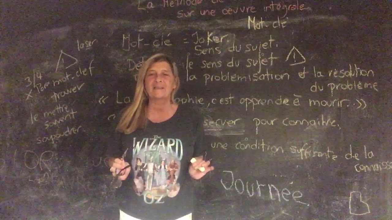 Astuce  - 5 -Le mot cl&eacute; de la dissertation - Moma school - Bac fran&ccedil;ais
