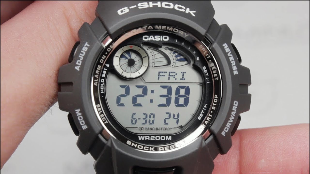 Обзор наручных часов CASIO G-SHOCK G-2900F-8V - видеообзор от интернет-магазина MinutaShop.ru