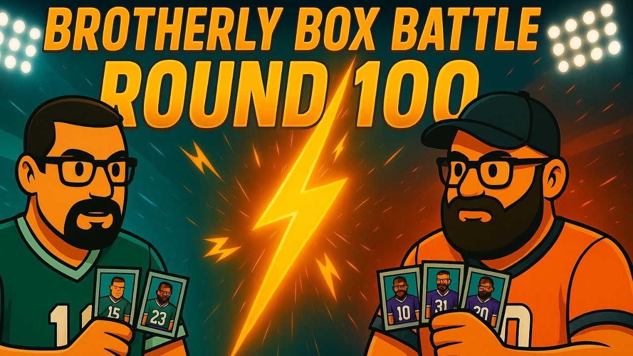 🚨 2025 Absolute Football Mega Box & Phantasmal Flames Packs | Brotherly Box Battle Round 100