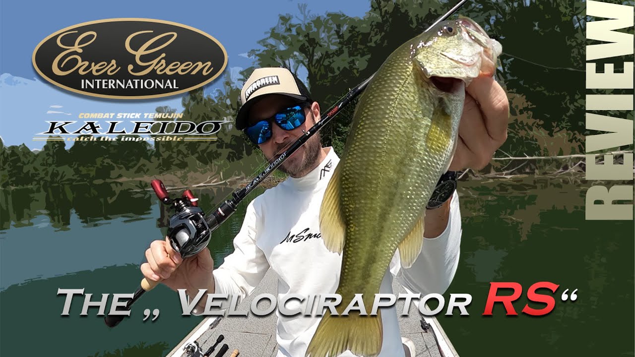 Evergreen Kaleido THE VELOCIRAPTOR RS - Eine Finesse Baitcaster die seinesgleichen sucht
