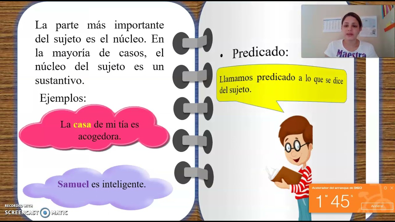 La oración. 3ero