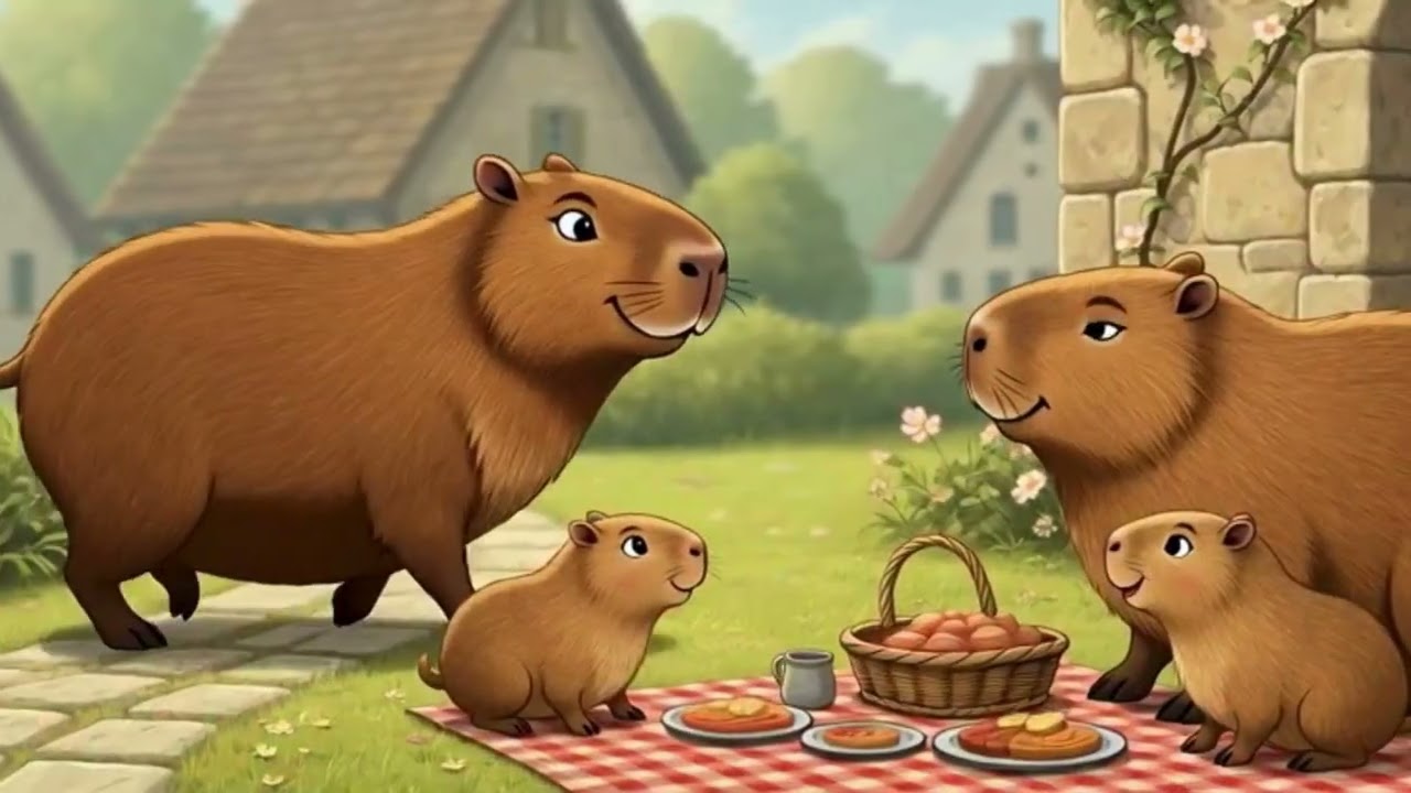 Sunny Paws & Soft Beats 🌅 | A Lofi Capybara Escape