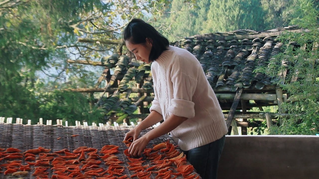 BEST Sweet Potato Snack🍠As Chewy As Beef Jerky! Yet VEGAN-friendly｜Couple's Pastoral Life in Sichuan
