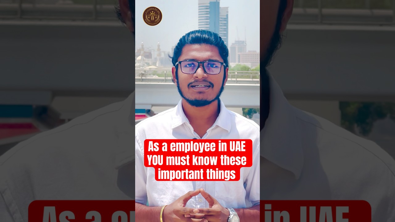 You must know these things in UAE as a employee ⚖️🇦🇪#uae#lawyer#tamil#trending#shorts#fyp#viral