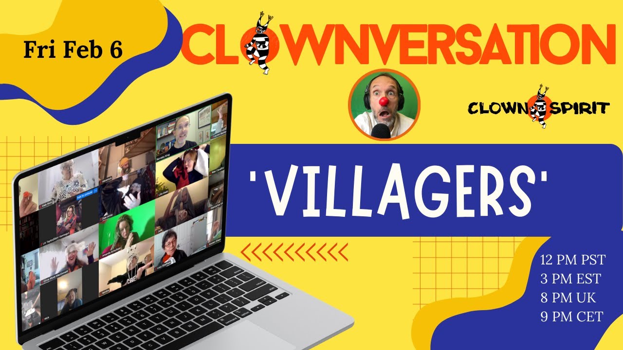 Clown-versation with VILLAGERS