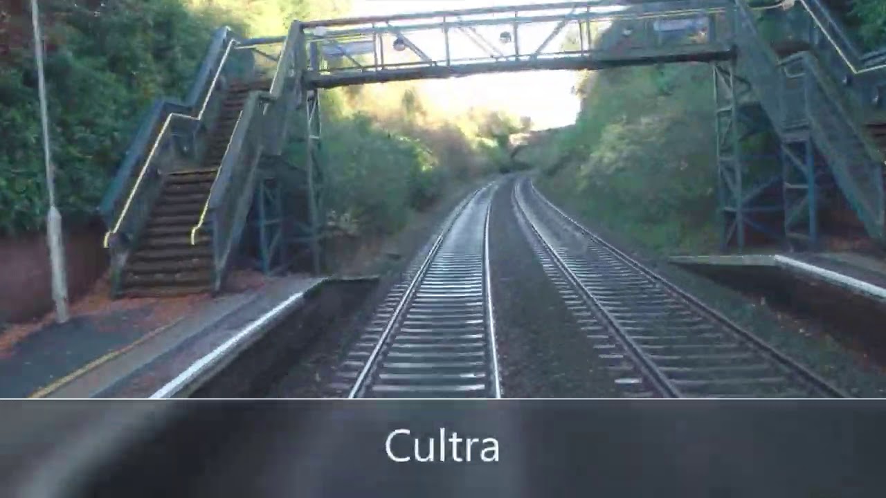 Belfast to Bangor Virtual Train Journey