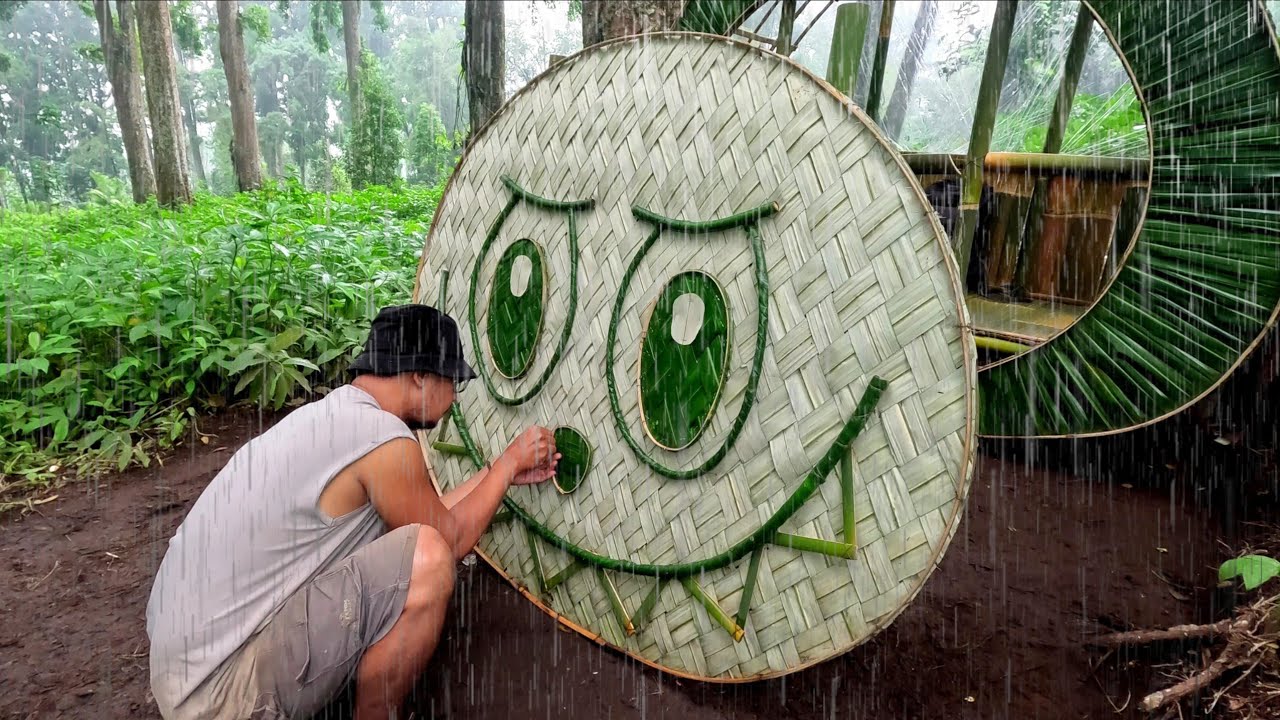 ОДИНОЧНЫЙ КЕМПИНГ BUSHCRAFT HEAVY RAIN – ПОСТРОЙТЕ ПРИЮТ ЛАБУБУ