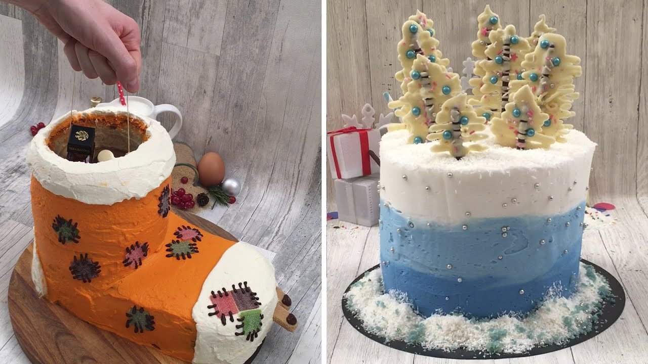 Hot Chocolate Punch 🍫Jingle Bell Cheesecake🍷Winter Wonderland Cake 🎂 The Best Holiday Desserts ☃️