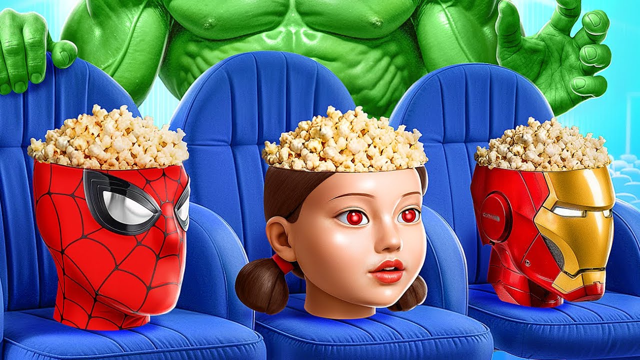 Le Défi Epique des Superhéros / Faux Superhéros contre Vrais Superhéros au Cinéma! Qui Gagnera?