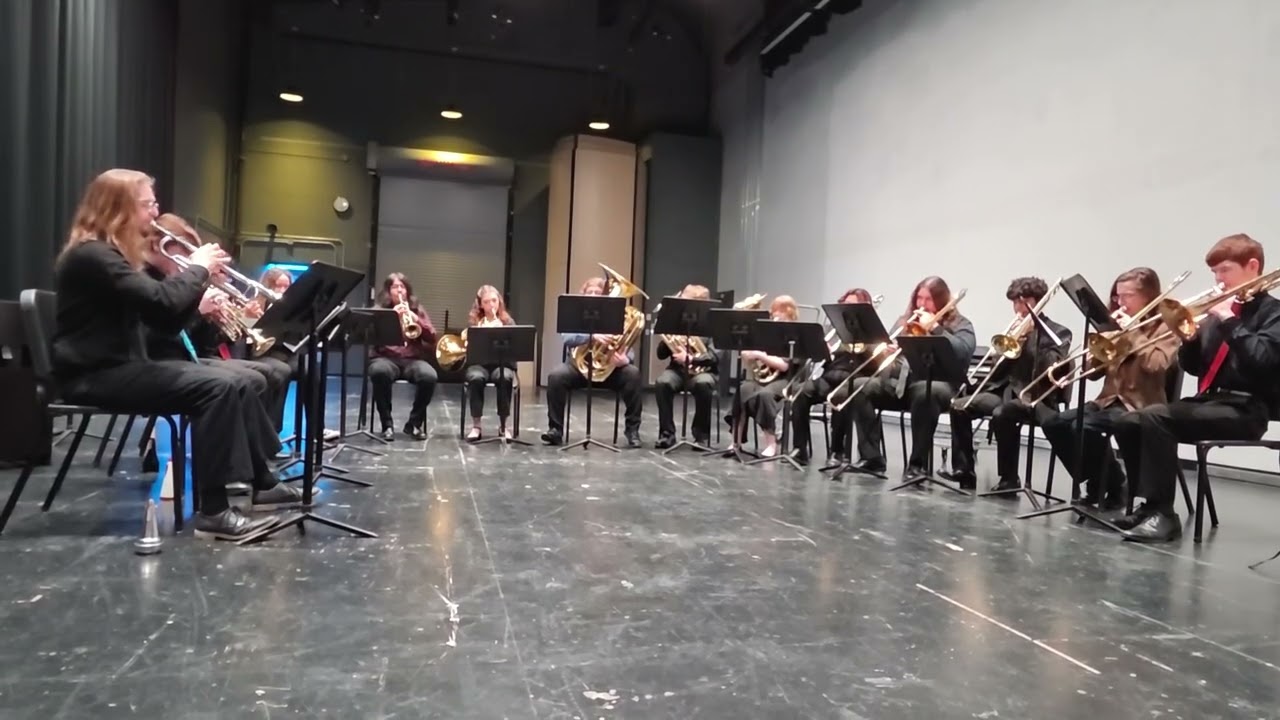 AHS Brass Choir State Solo and Ensemble 2026 - Gold with Distinction