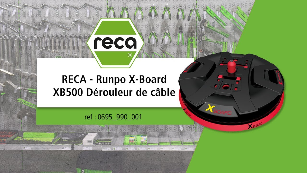 RECA - Runpo X-Board XB500 Dérouleur de câble - 0695 990 001
