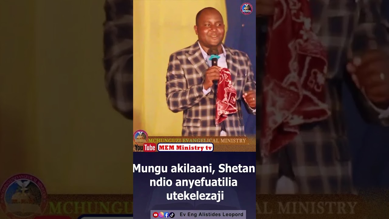 Kazi ya shetani ni kufuatilia laana..........