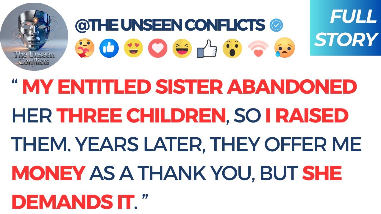 My Entitled Sister Abandoned Her Three Children, So I Raised Them. Years Later....- Reddit Family