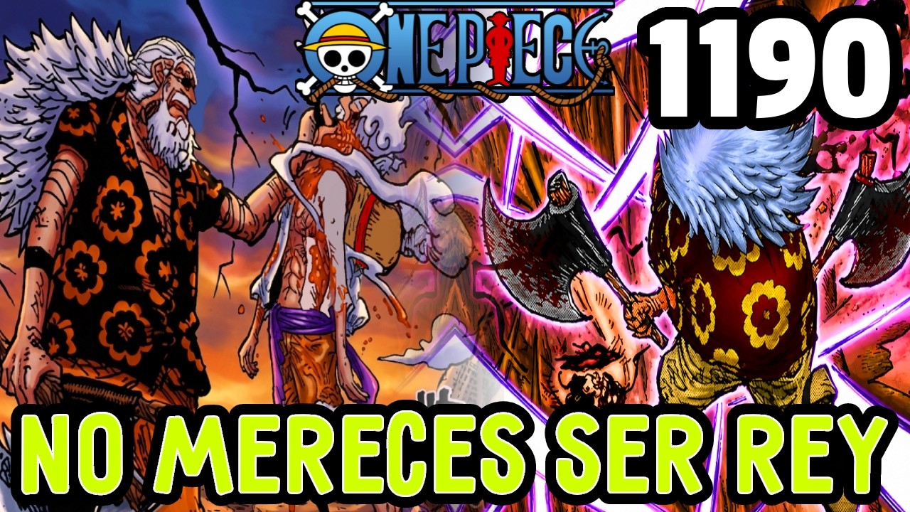 &iexcl;SCOPPER GABAN Destroza a LUFFY! La BATALLA m&aacute;s ABISMAL hasta ahora - ONE PIECE 1190 Review