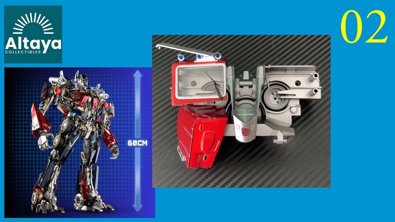 Altaya Optimus Prime Transformers Number 02