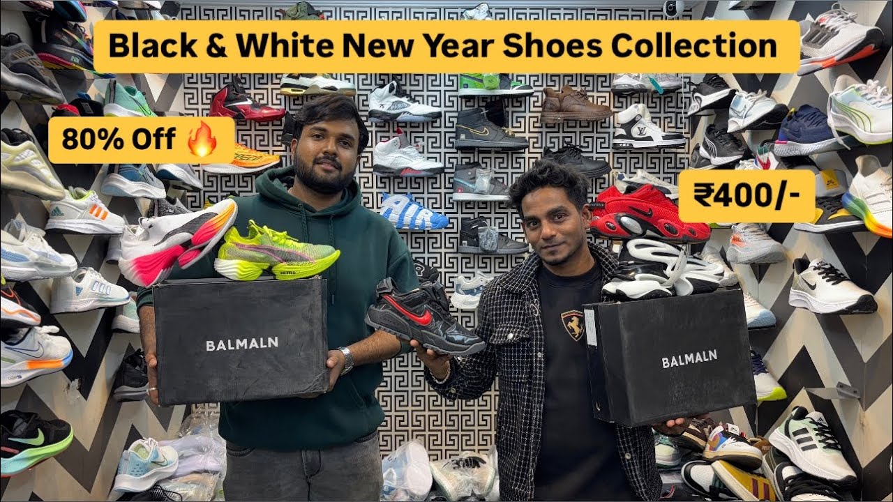 Black & White New Market | Kolkata Shoes Market | Cheapest Shoes In Kolkata | Wholesale Price Shoes