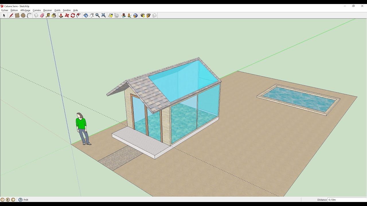TP SketchUp8 - Serre Bioclimatique