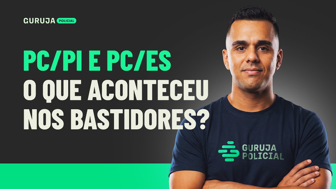 PC/PI e PC/ES: O que a conversa vazada revela sobre a dificuldade das provas