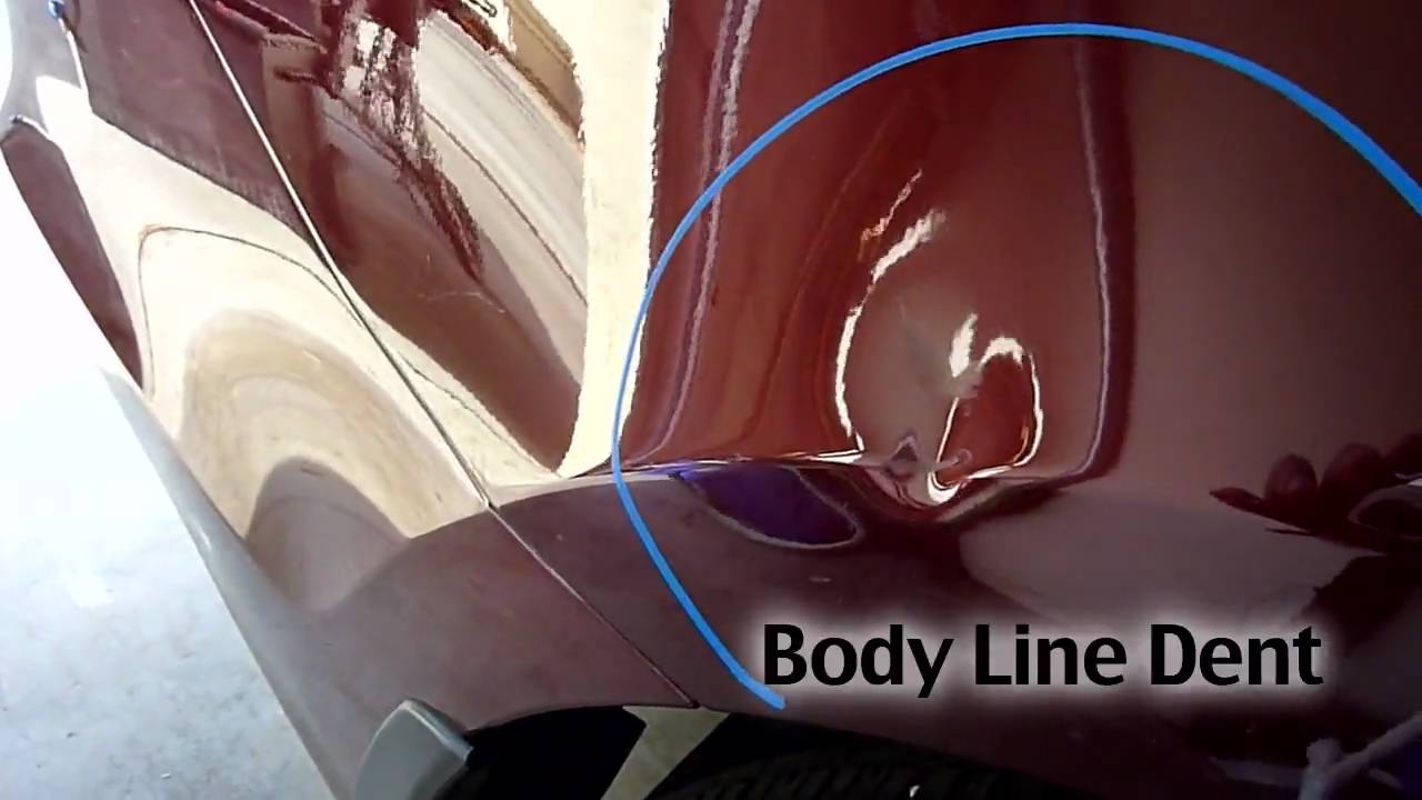Dents Now PDR - Honda Accord bodyline dent repair