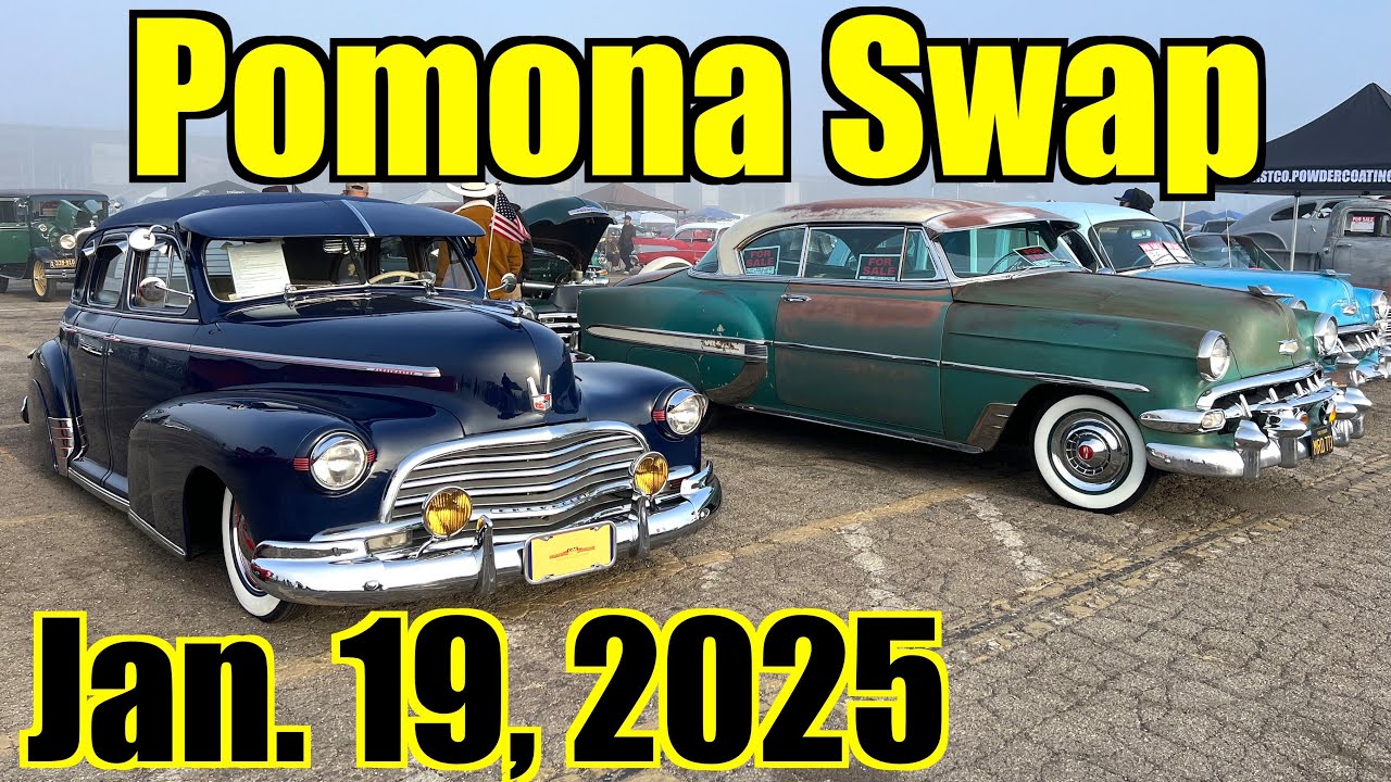 Pomona Swap Meet & Classic Car Show - January 19, 2025