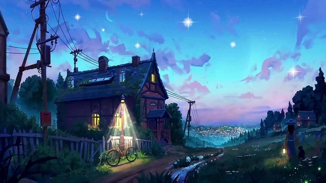 Far Away from city light beautiful relaxing Night light | 24x7 livestream Non-stop