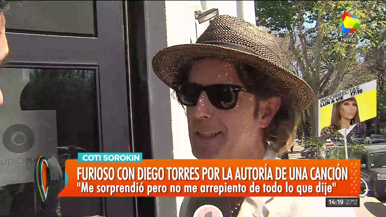 Coti furioso con Diego Torres por 