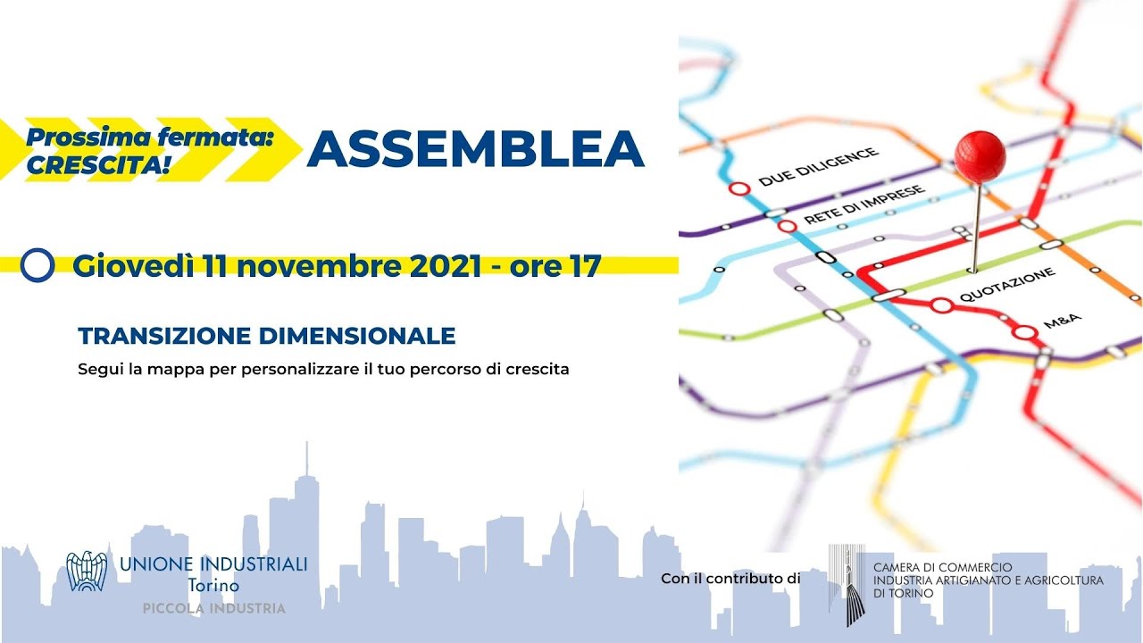 Assemblea Piccola Industria Unione Industriali Torino 2021