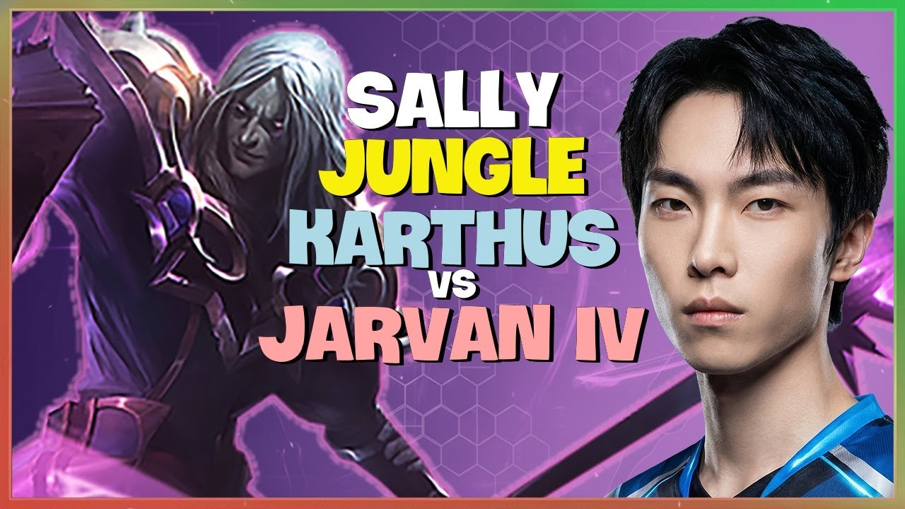 Sally's Challenger Karthus Jungle Pathing and Teamfight Execution Engsub