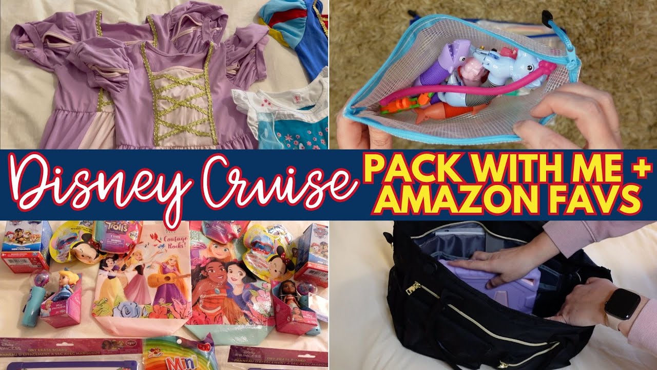 Disney Cruise Pack With Me! Packing Tips & Must-Have Amazon Favorites 🚢✨