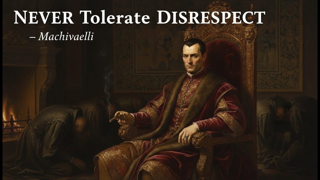 The People Around You Are Destroying Your Future - — Machiavelli