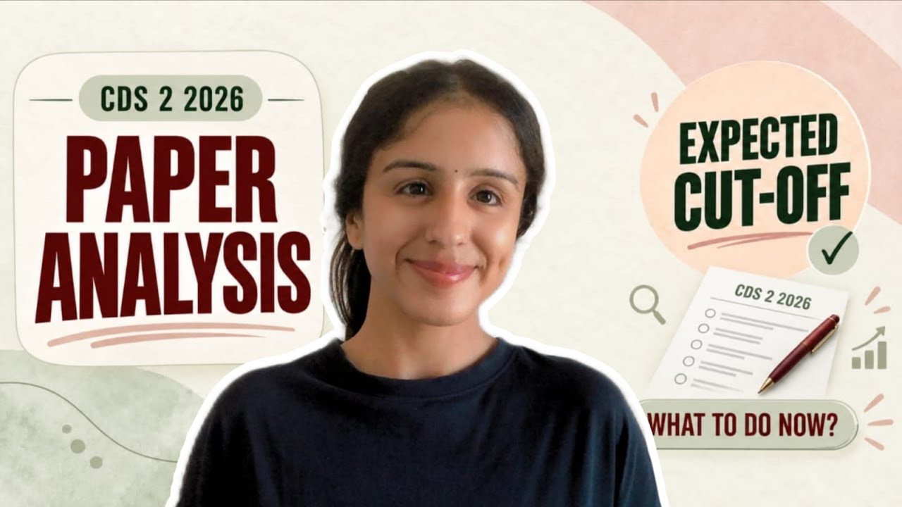 CDS 2 2026 Paper Analysis and Expected Cut-Off | What to do now?