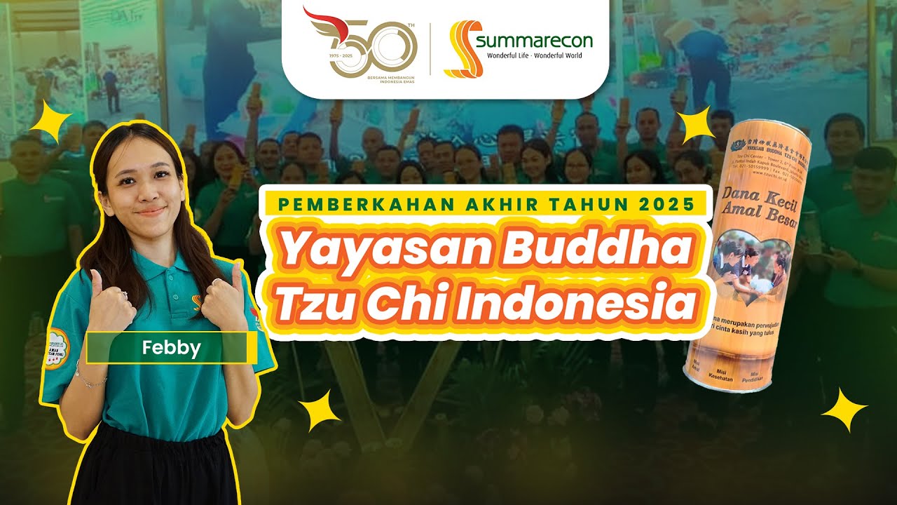 Pemberkahan Akhir Tahun 2025 oleh Yayasan Cinta Kasih Tzu Chi