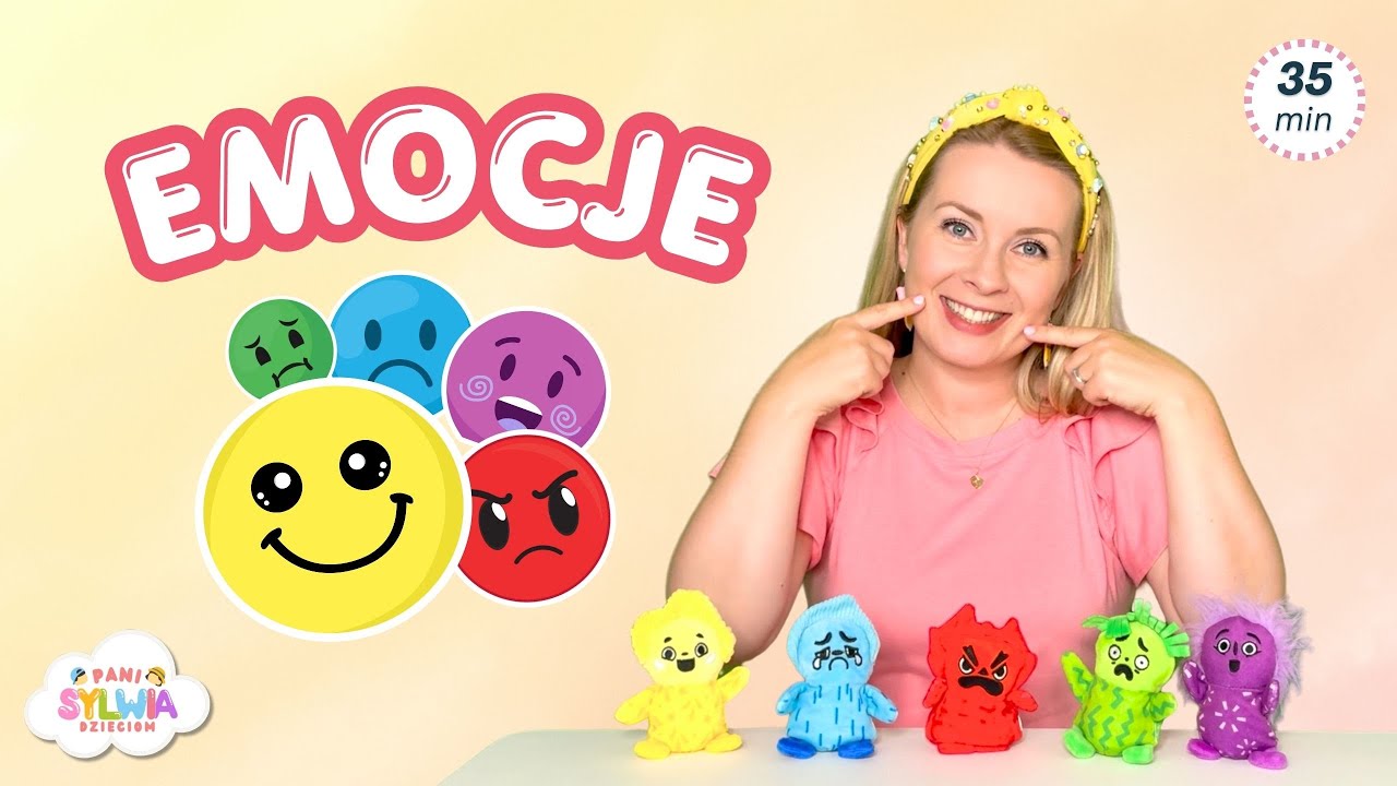 Poznaj emocje i uczucia! 🌈 Edukacyjny film dla dzieci z Panią Sylwią i pszczółką Felkiem!
