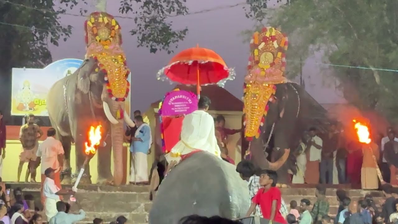 ശിവ പാർവതി നന്ദികേശ സംഗമം, KAVIYOOR MAHADEVA TEMPLE 
