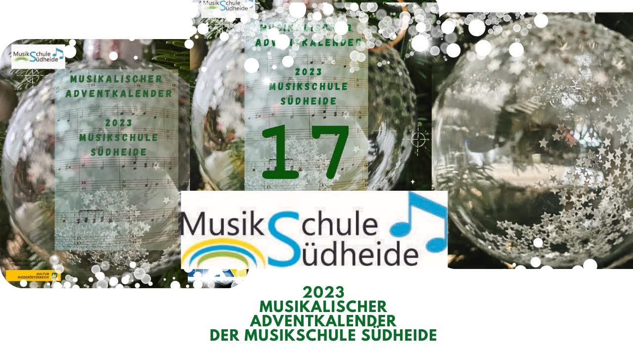 17 Dezember_Musikalischer Adventkalender 2023 der Musikschule S&uuml;dheide