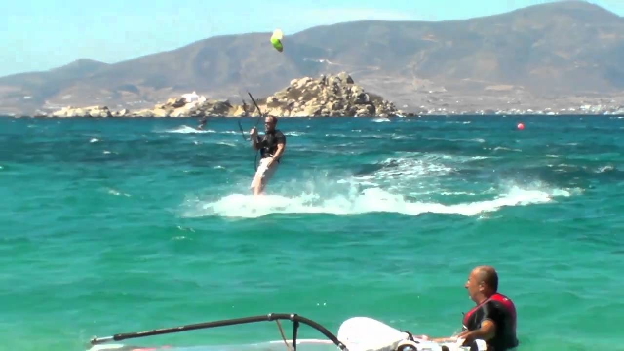 Kitesurfing Naxos 2010