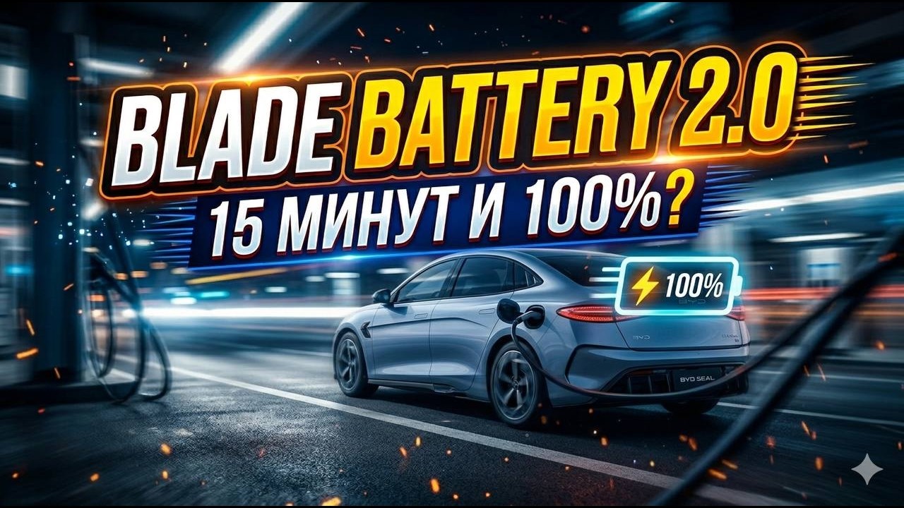BYD 2026: Главный секрет Blade Battery 2.0 и новые модели, о которых молчат