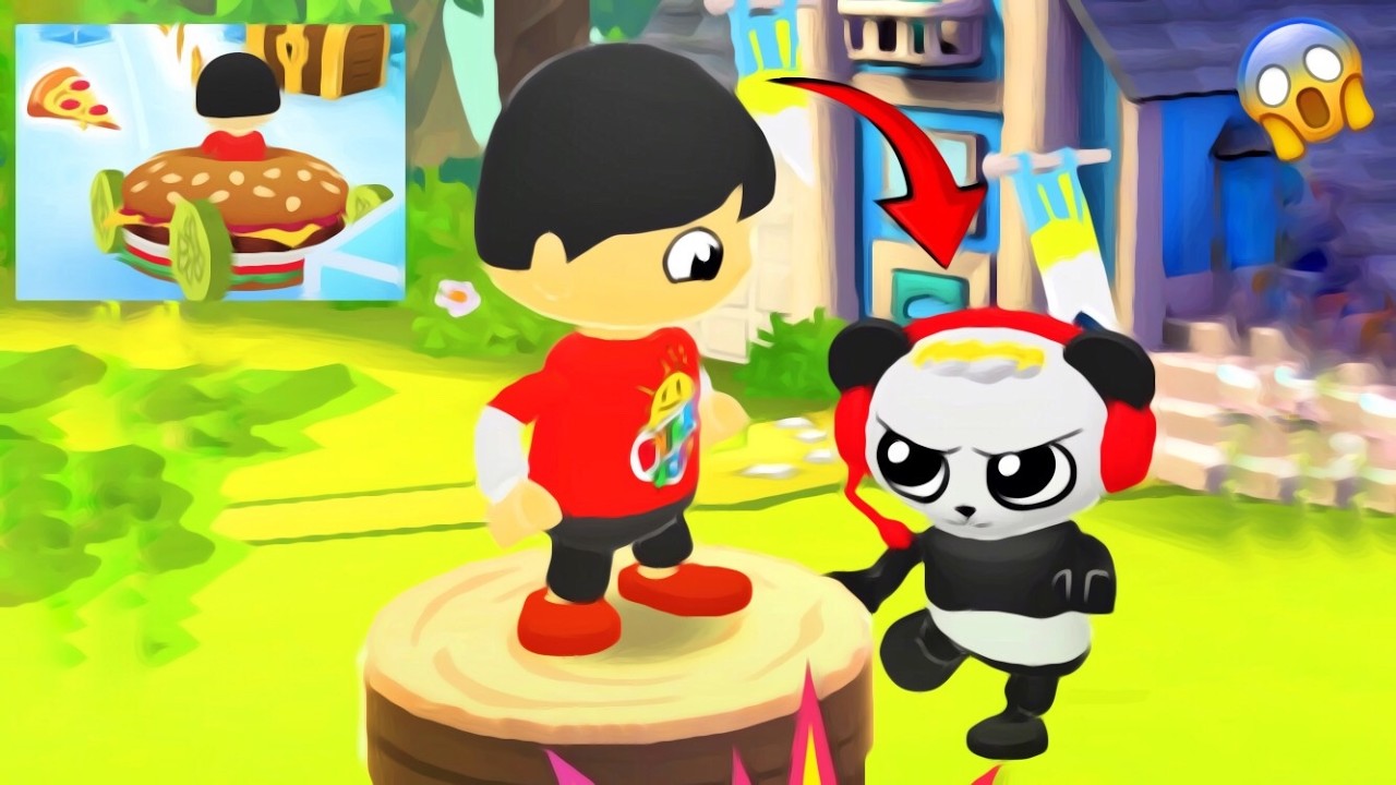 NEW Tag with Ryan Game Update! Play as Combo Panda!