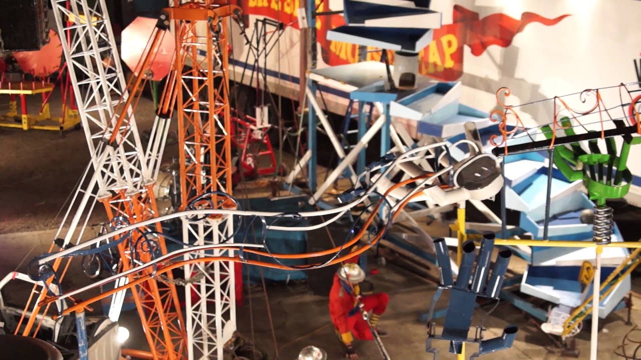 LifeSize MouseTrap - Nimby May 3rd 2014 Rube Goldberg