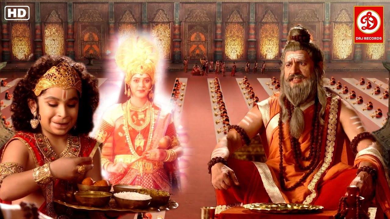 महर्षि दुर्वासा और उनके शिष्यों को भोजन कराने में माता अन्नपूर्णा की हनुमान जी की सहायता