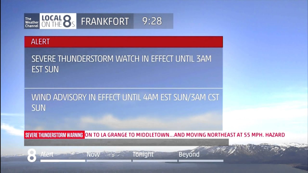 The Weather Channel - Frankfort, KY HD Local Forecasts - 12/21/2013 9 PM Hour