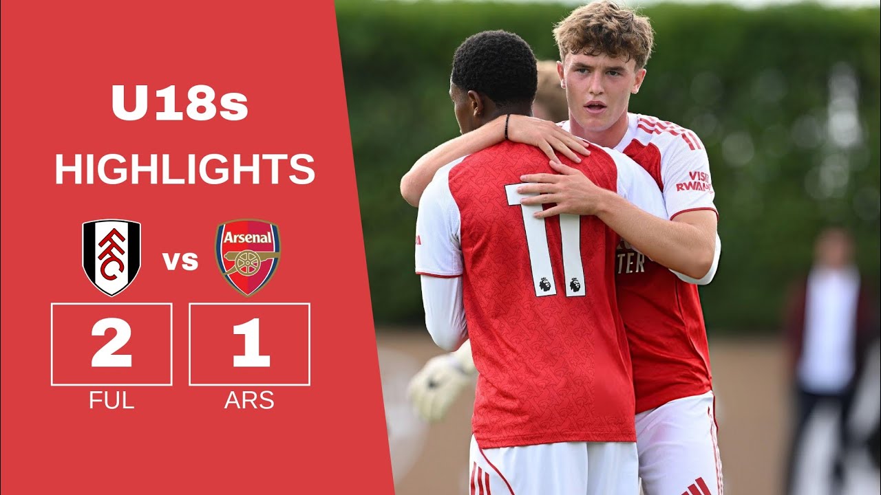 Arsenal U18 1-2 Fulham U18 | O’Neill Strike Not Enough as Young Gunners Fall Short (25/10/25)