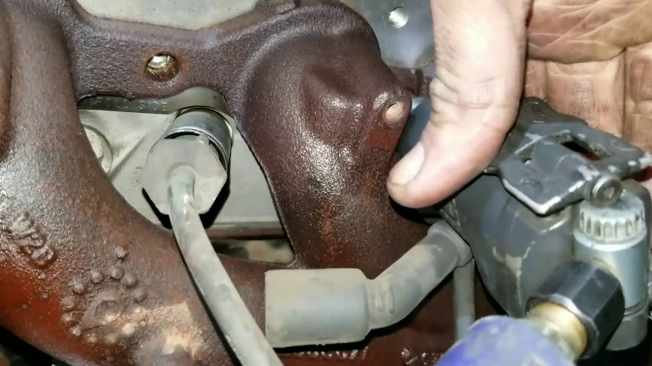 99- 05 5.3 Chevy 1500  gm exhaust manifold removal