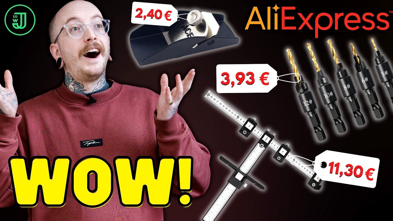 Werkzeug von ALIEXPRESS: Damit habe ich WIRKLICH NICHT GERECHNET! 😱 | Jonas Winkler