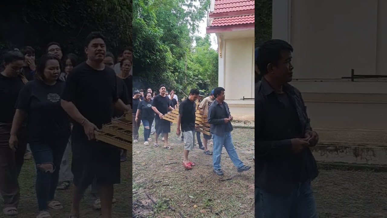 บรรยากาศฌาปณกิจลุงไมตรี