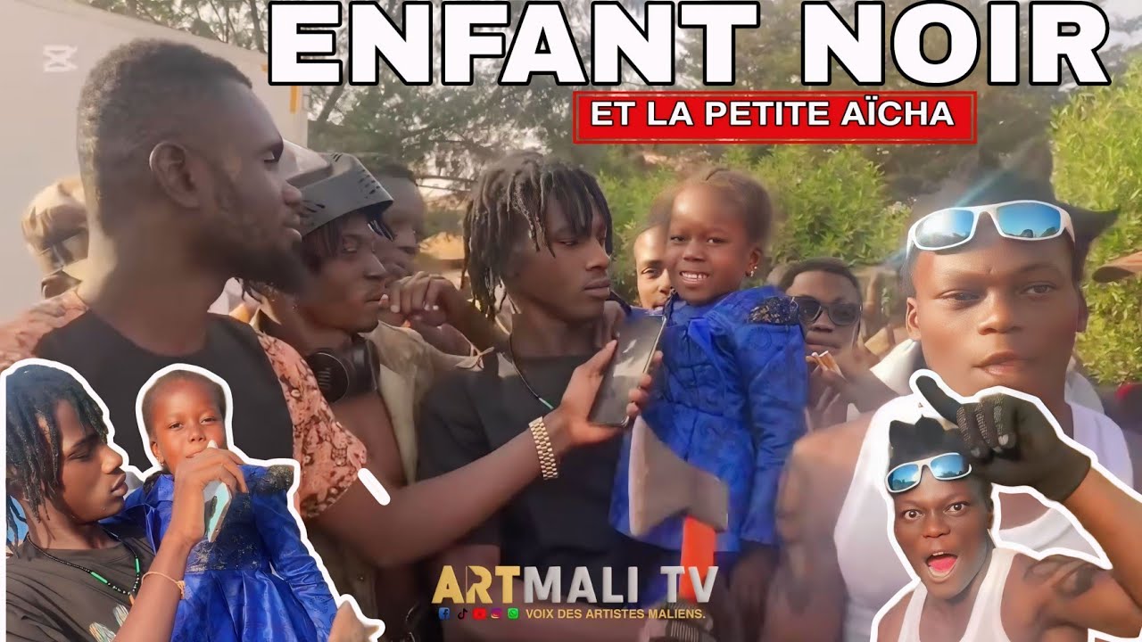 Enfant Noir avec la petite Aïcha - Petite session freestyle en vidéo