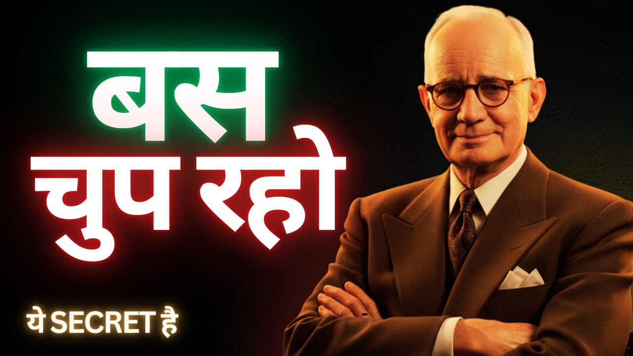 बस चुप रहो और देखो क्या होता है | Napoleon Hill Think and Grow Rich Hindi | Silent Warrior
