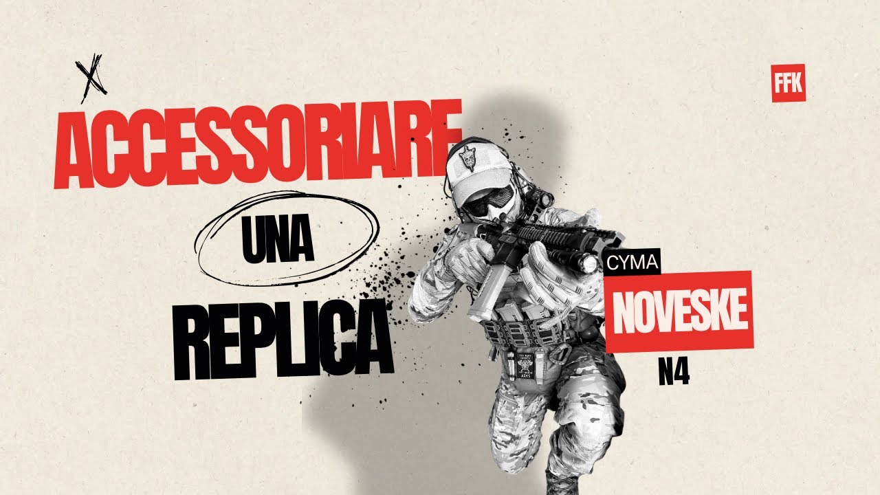 Accessoriare una replica da softair 