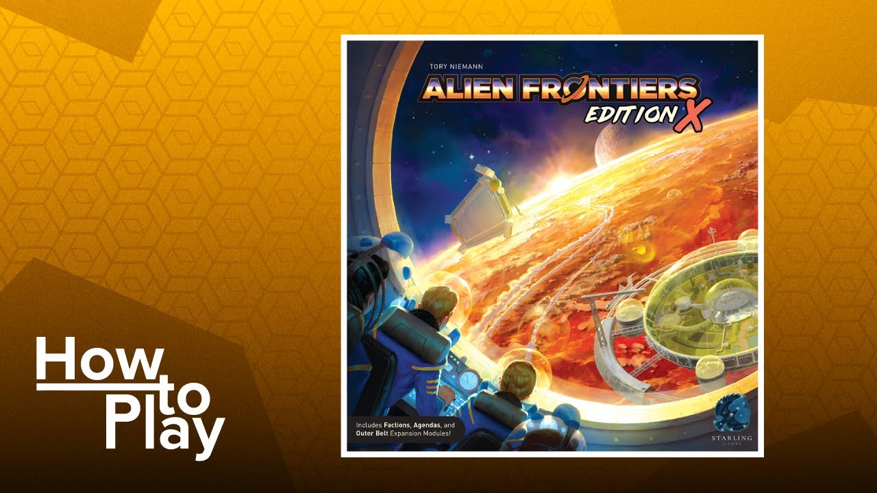 Alien Frontiers: Edition X - BGG How to Play